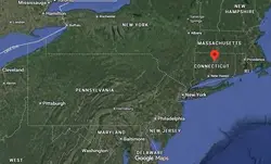Where is Hartford, Connecticut on the world map?