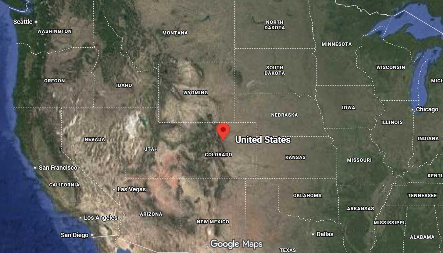 Where is Lakewood, Colorado on the map?
