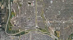 Tourist map of downtown Laredo, Texas