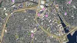 Tourist map of downtown Providence, Rhode Island