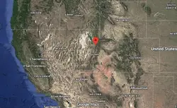 Where is the city of Provo, Utah, located on the map of the USA?