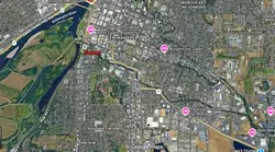 Tourist map of downtown Salem, Oregon