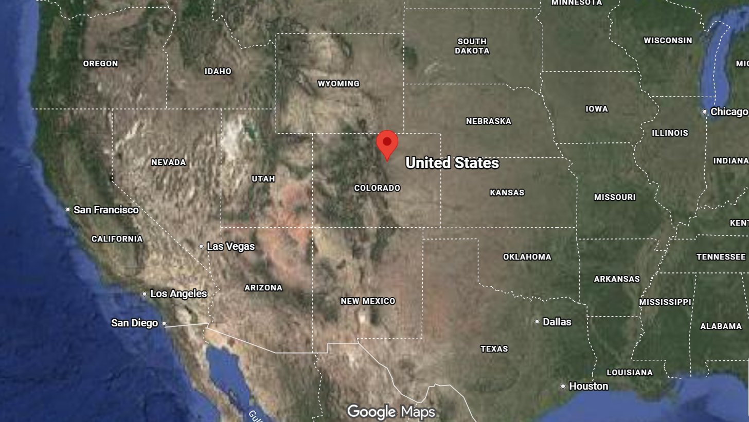 Where is Thornton, Colorado on the map?