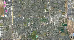 Tourist map of West Jordan, Utah