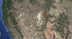 Where is the city of West Valley City, Utah, located on the map of the USA?