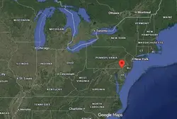 Where is Wilmington, Delaware on the world map?